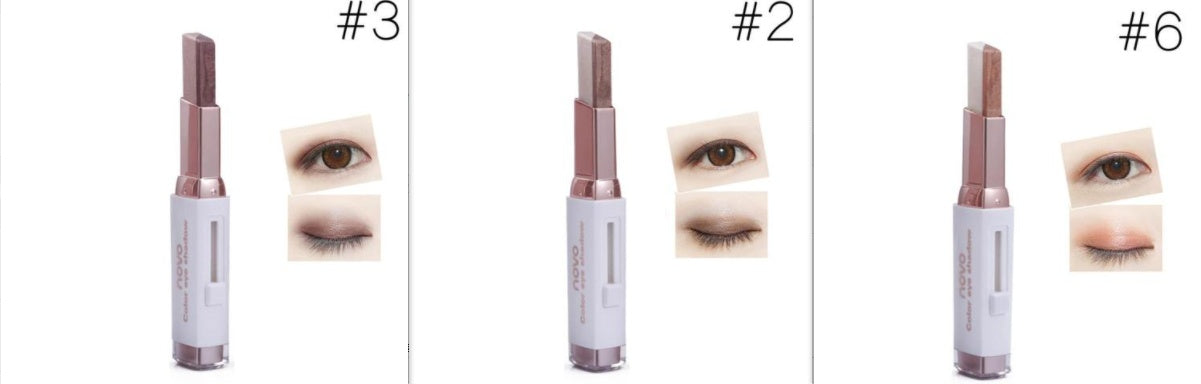 Two-color gradient eye shadow stick Two-color gradient eye shadow stick